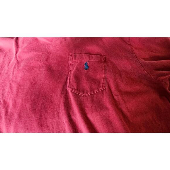 Ralph Lauren Men's XXL Bundle-1 Maroon Polo T Shirt & 1 Ralph Lauren Jeans Polo - Picture 3 of 13